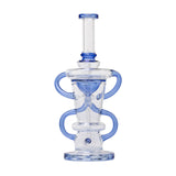 Human Grade 10.25" Straight Recycler Glass Water Pipe